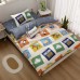 Комплект постельного белья на резинке Сатин Люкс KIDS 100% хлопок CDKR009