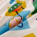 Комплект постельного белья на резинке Сатин Люкс KIDS 100% хлопок CDKR009
